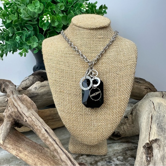 Up Scale Time Jewelry Up Scale Time Vintage Watch Part Necklace